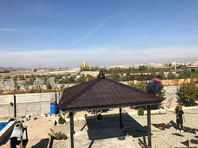 سقف شیروانی در بازار آهن