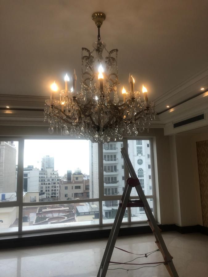 برق‌کاری و نصب لوستر در تهرانپارس - تصویر 4