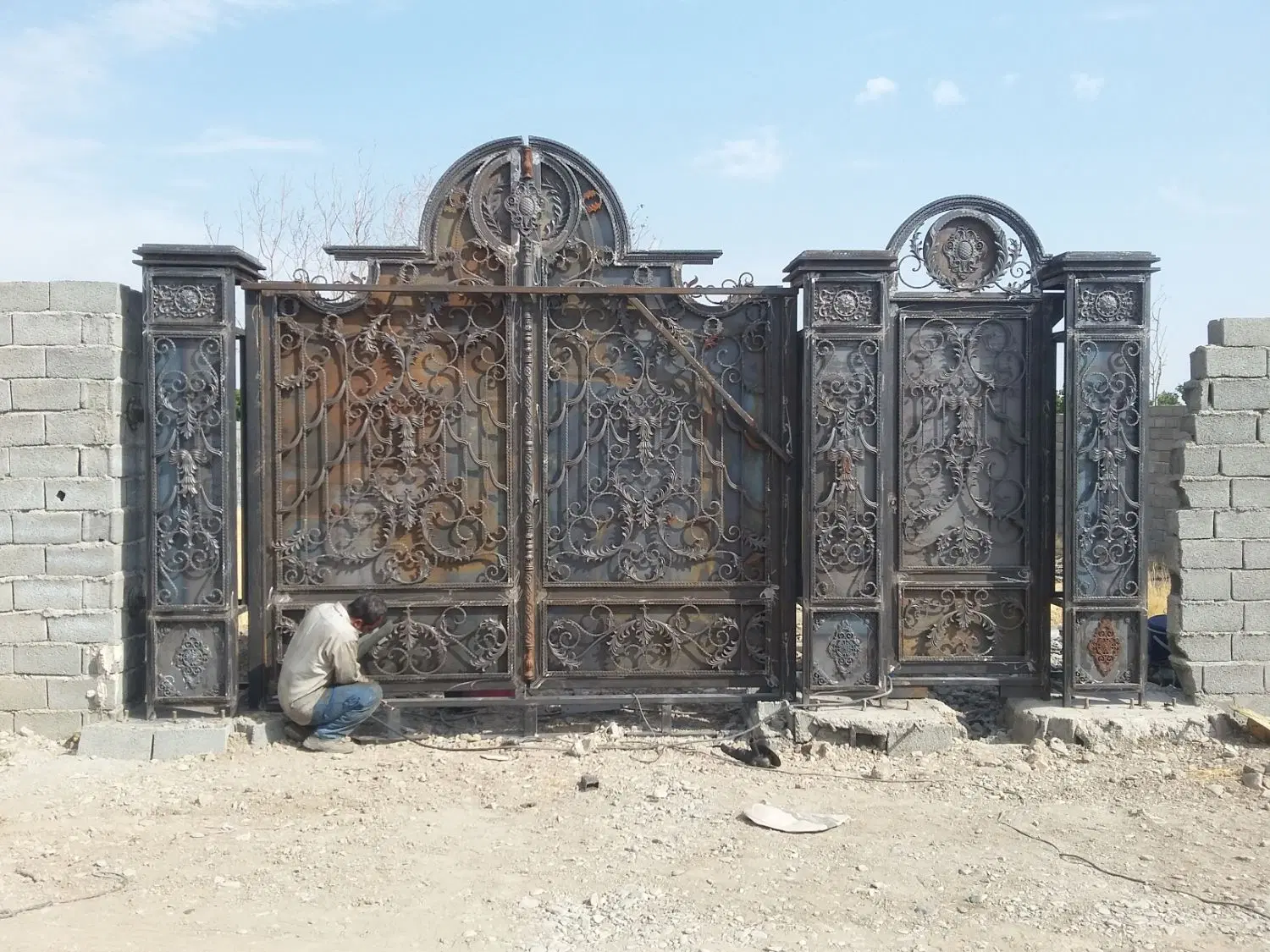 آهنگری و جوشکاری در سعیدآباد