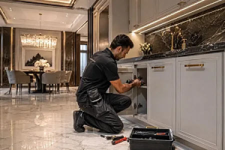 کابینت‌سازی و تعمیرات منزل در پونک