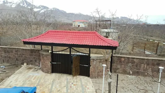 سازه و پوشش سقف شیروانی در نازی‌آباد