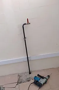 لوله‌کشی در تهرانپارس غربی
