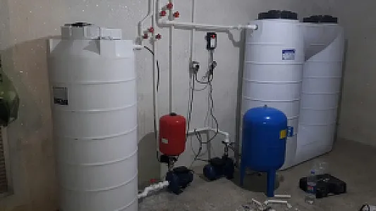 نصب پمپ آب در سلسبیل شمالی