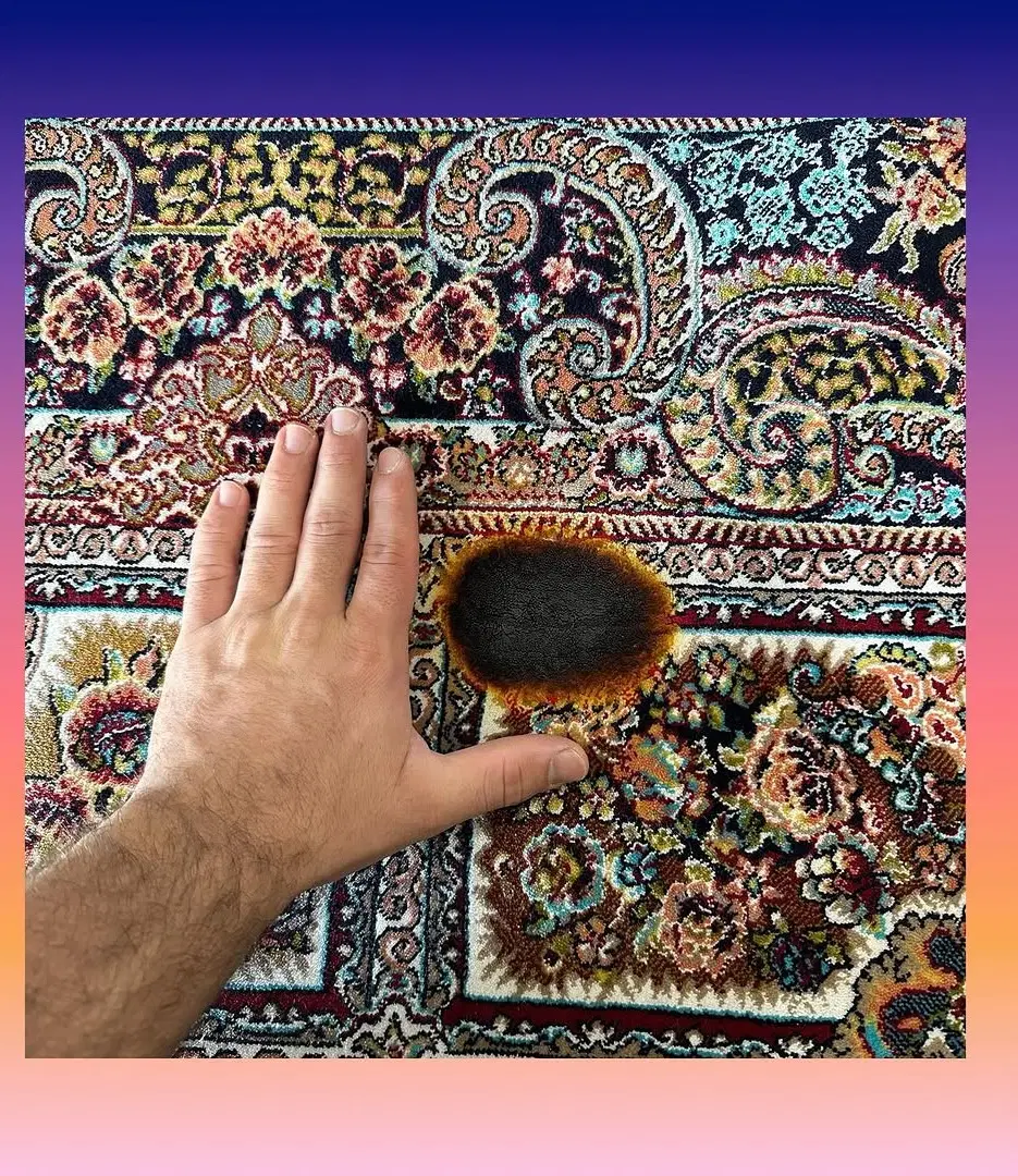 رفوگری و ترمیم فرش در پیروزی