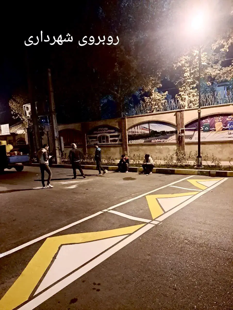 خط‌کشی و رنگ‌آمیزی ترافیکی ونک - تصویر 9