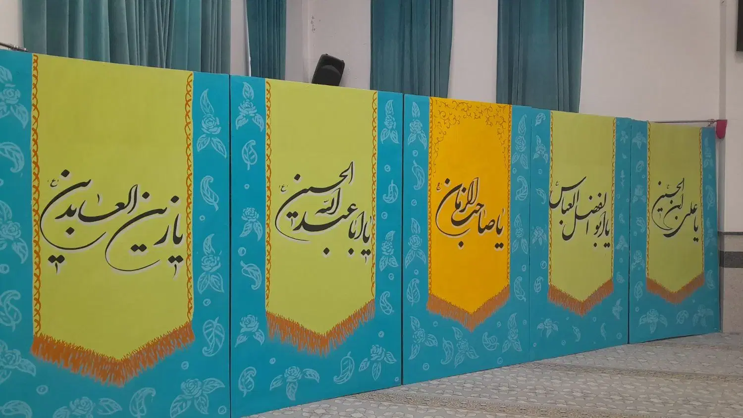 خطاطی و نقاشی ساختمان در حکیمیه - تصویر 11