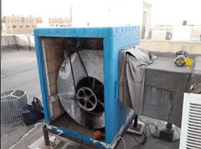 سرویس کولر آبی و برقکاری در شیخ هادی