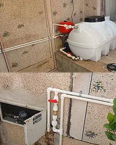 تاسیسات ساختمان حسین‌زاده