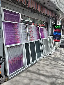درب و پنجره UPVC در خزانه