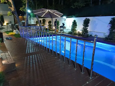 نرده‌سازی استیل در آهنگ