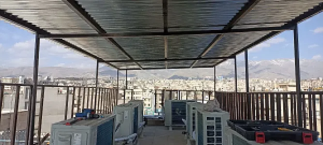 کولر گازی و داکت اسپیلت میرزائی