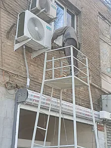نصب و تعمیر کولر گازی و داکت اسپیلت در منیریه
