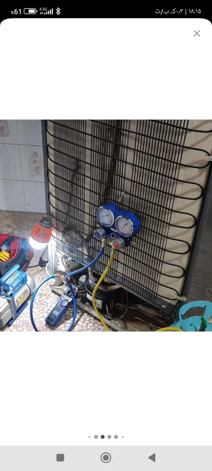 شارژ گاز یخچال و کولر خودرو در صفاییه - تصویر 2
