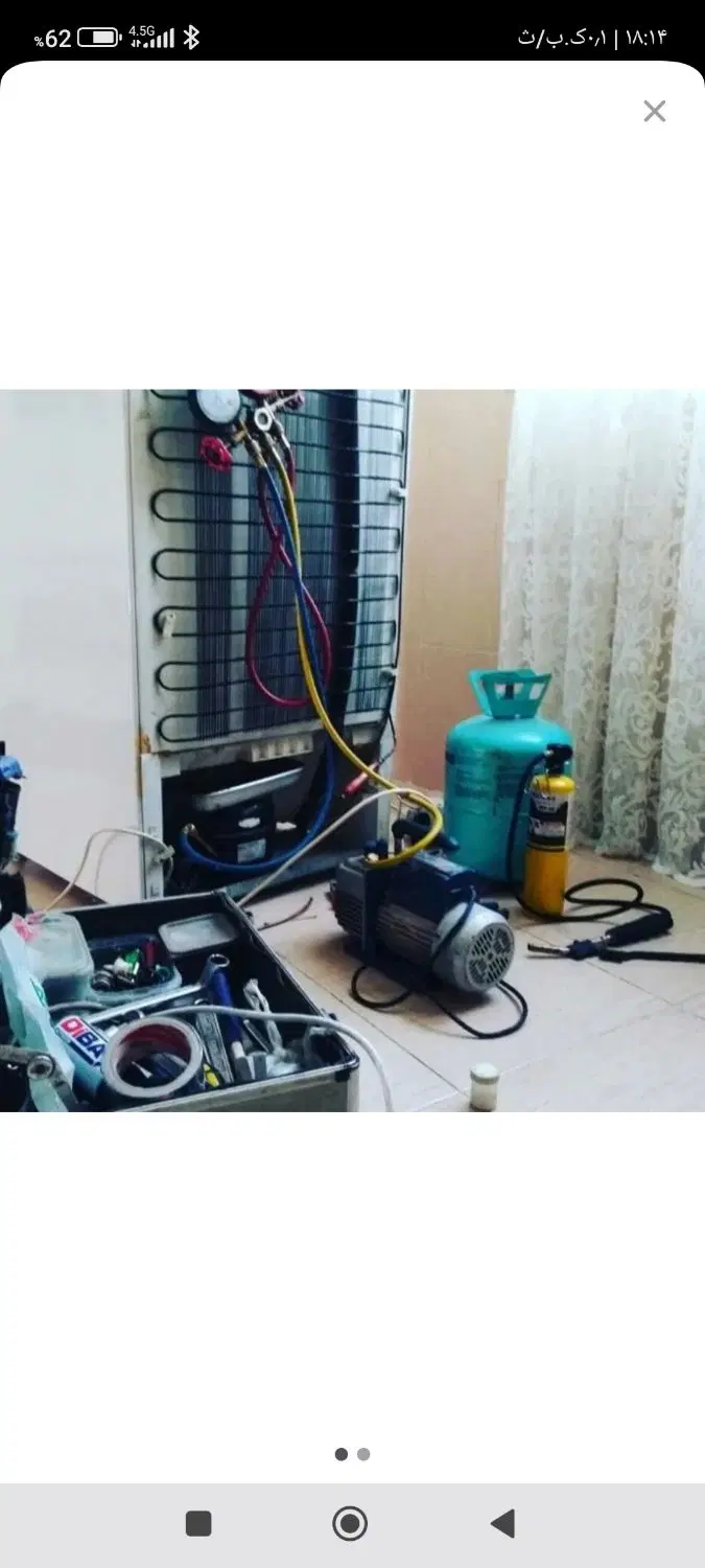 شارژ گاز یخچال و کولر خودرو در صفاییه - تصویر 3