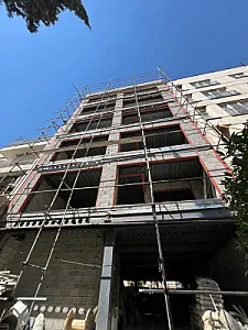 داربست و تخریب ساختمان در خزانه