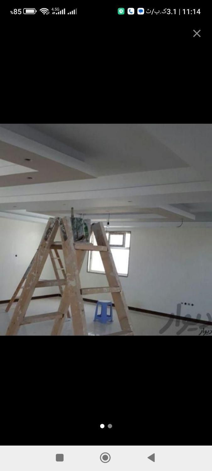 نقاش ساختمان در مینابی