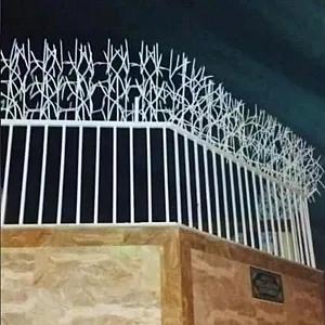 حفاظ و نرده‌سازی آهنی در زمزم