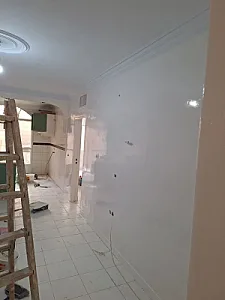 نقاش ساختمان در مینای شمالی