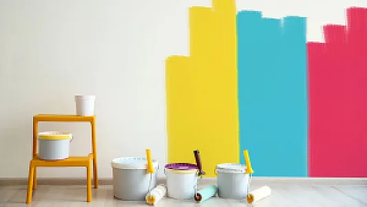 نقاش ساختمان در فلسطین
