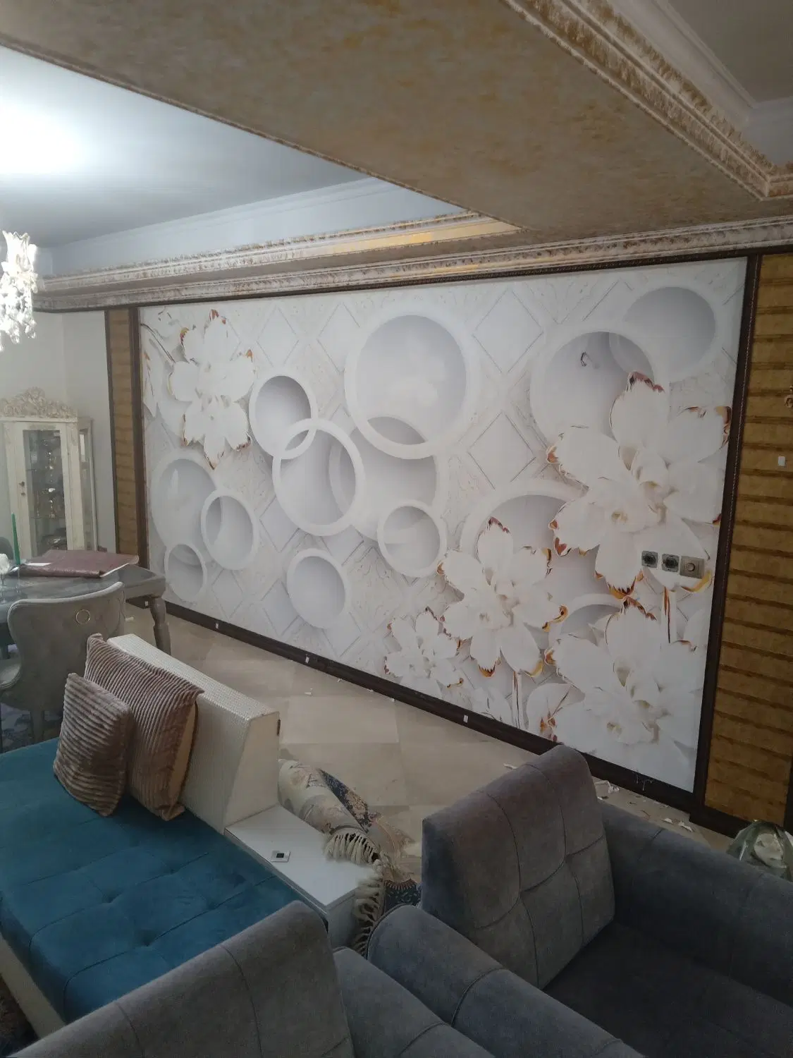 نصب کاغذ دیواری در مهران - تصویر 8