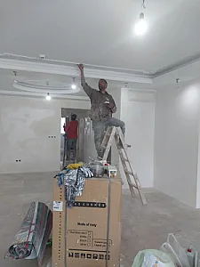 نقاشی ساختمان در هفت‌حوض