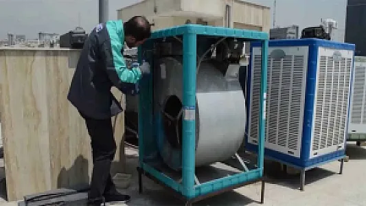 تعمیر کولر و تأسیسات گیشا
