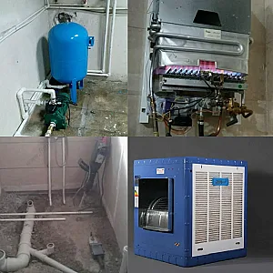 نصب و تعمیر آبگرمکن و کولر آبی در مجیدیه