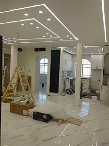 نقاشی و بازسازی ساختمان در صادقیه