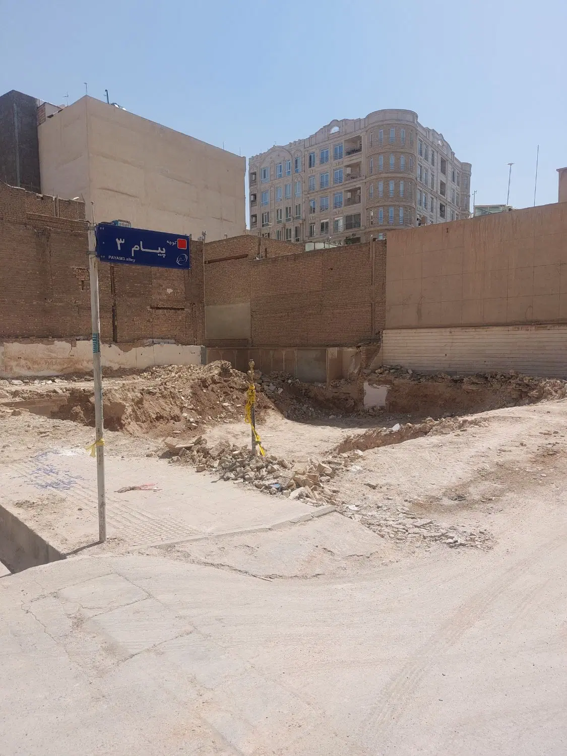 تخریب ساختمان در جنت‌آباد مرکزی - تصویر 4