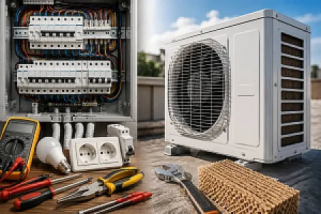 خدمات برق ساختمان و کولر در ستارخان