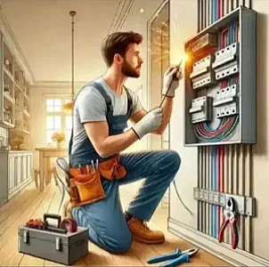 برقکاری ساختمان در قیام