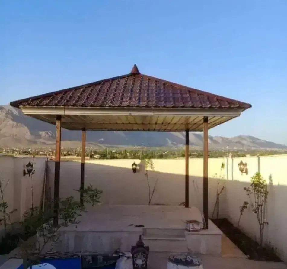 نصب سقف شیروانی و آلاچیق در افسریه جنوبی - تصویر 3