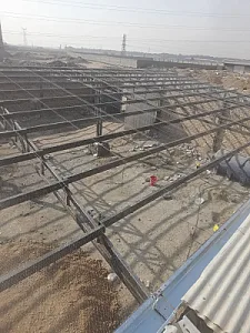 اجرای سقف شیروانی در نیروی هوایی
