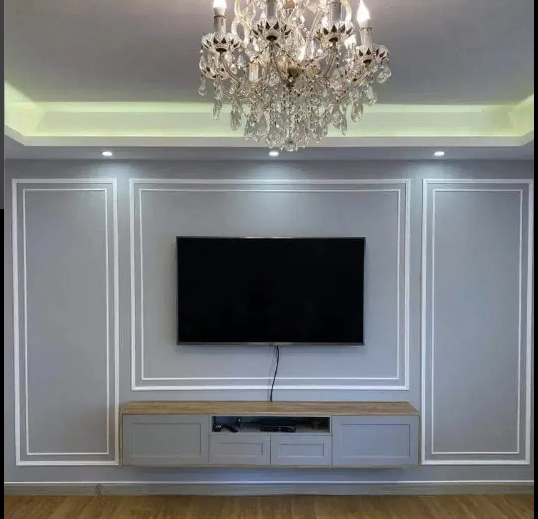 قاب‌بندی دیوار و قرنیز در تختی - تصویر 3