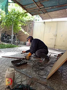 جوشکاری سیار در شهید بهشتی