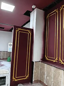 نقاشی ساختمان در پاسداران