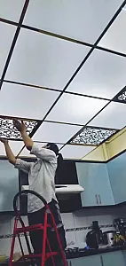 کناف و سقف کاذب در بلورسازی