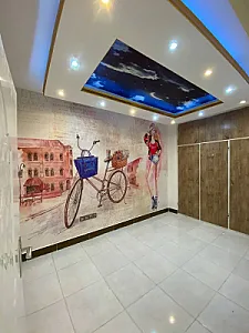 کاغذدیواری و نقاشی ساختمان در نارمک