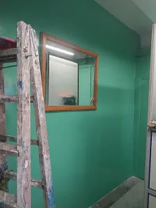 نقاشی ساختمان در سعادت‌آباد
