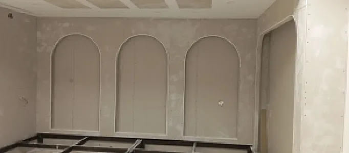 اجرای کناف و سقف کاذب در امام حسین
