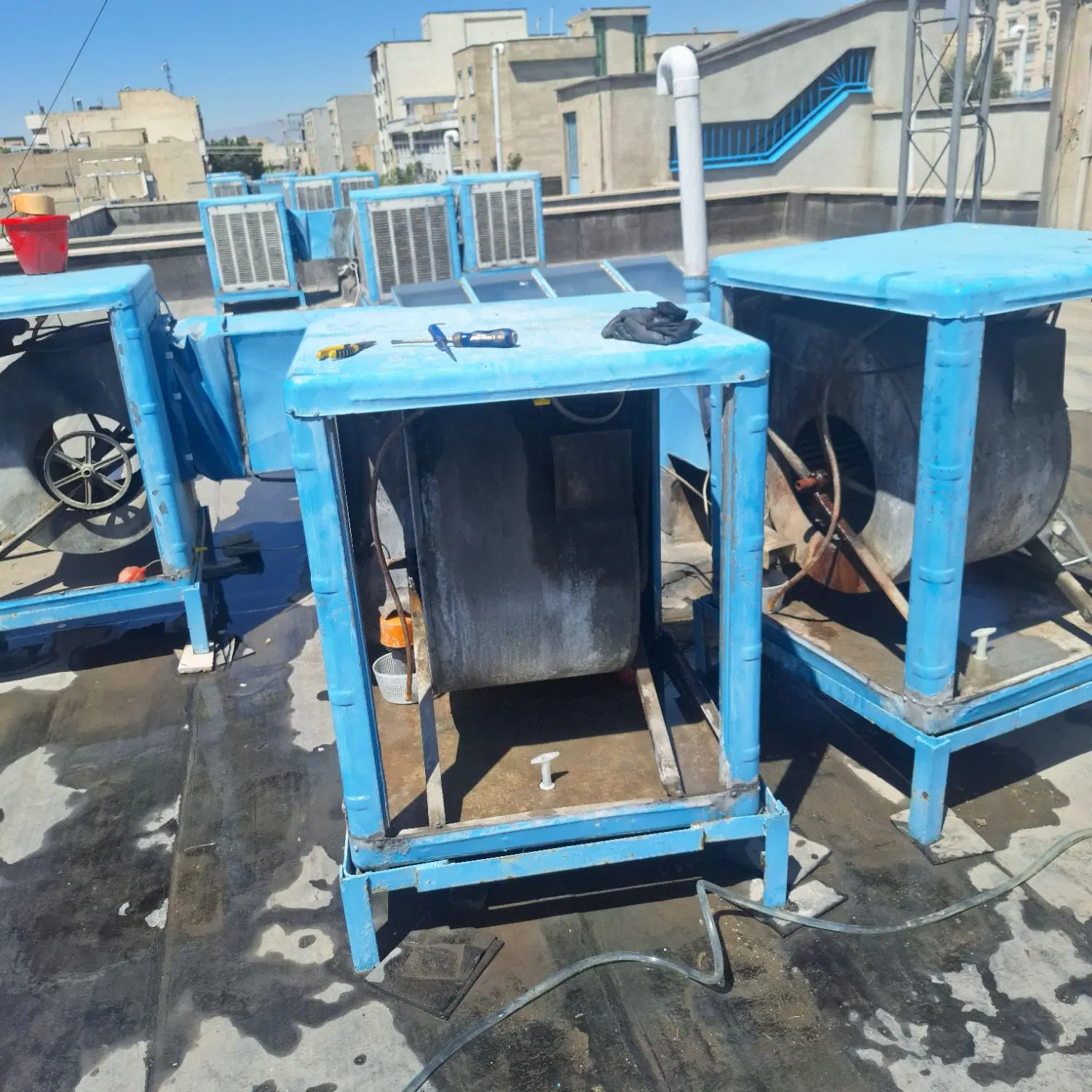 سرویس کولر آبی و تاسیسات در تهرانپارس غربی - تصویر 9