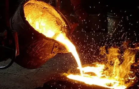 ریخته‌گری آلومینیوم و چدن در شمشیری