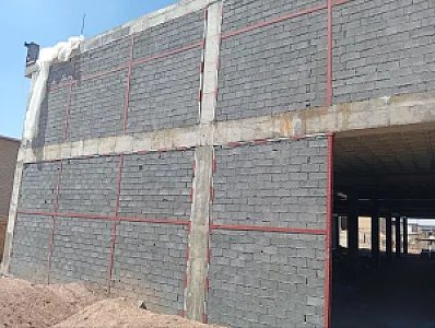 بنایی و نمای ساختمان در شهرک آزادی