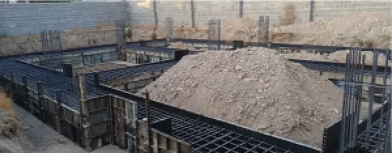 اجرای آرماتوربندی و قالب‌بندی در تهرانپارس شرقی