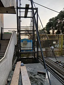 آهنکشی و نصب آسانسور در فلاح