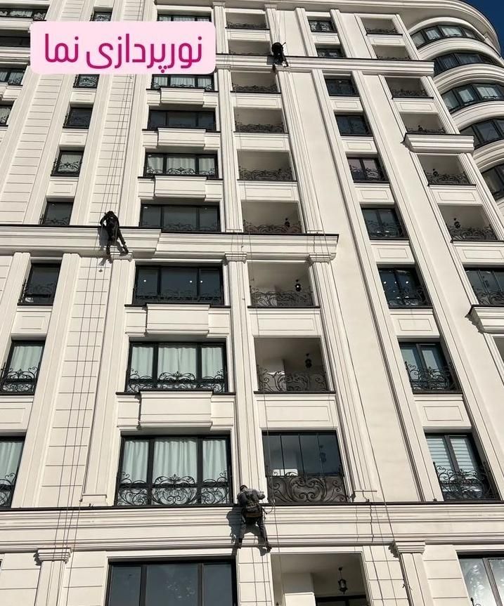 خدمات نما و ایمن‌سازی ساختمان با طناب صنعتی در تهرانپارس شرقی - تصویر 6