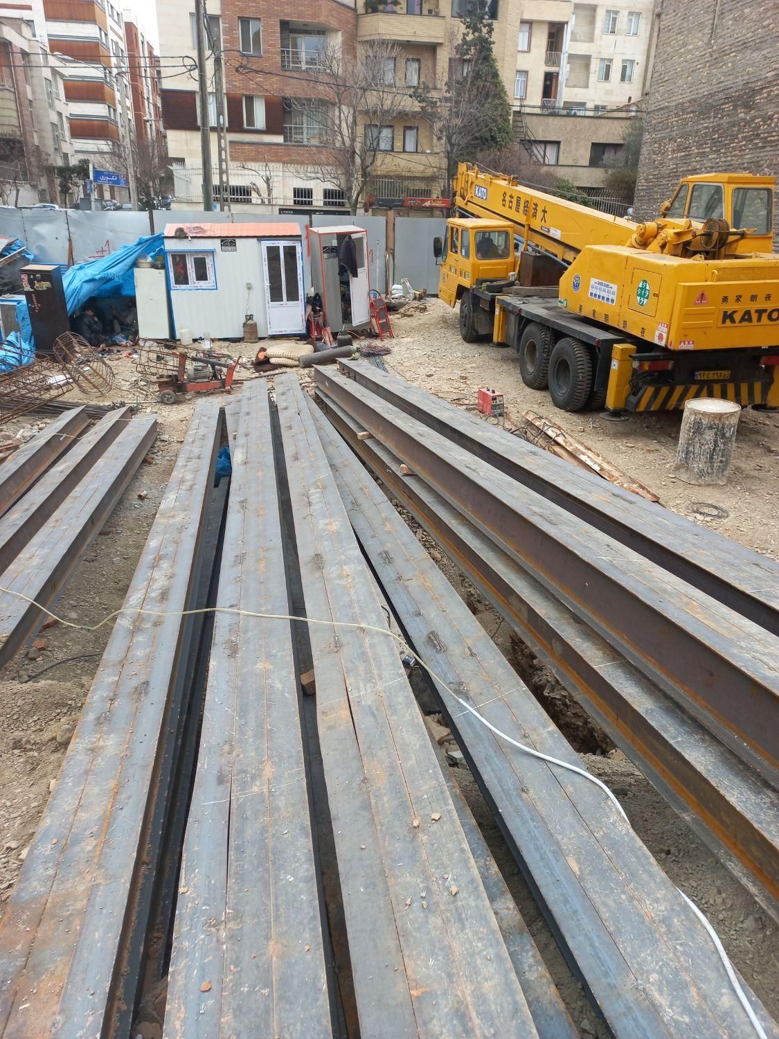 ساخت و نصب اسکلت فلزی در استاد معین - تصویر 4