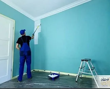 نقاشی ساختمان و کاغذدیواری کوی بیمه