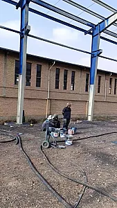 سندبلاست و رنگ‌آمیزی صنعتی در دولت‌آباد