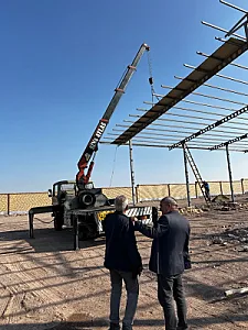 جوشکاری و سازهٔ سوله در هاشم‌آباد